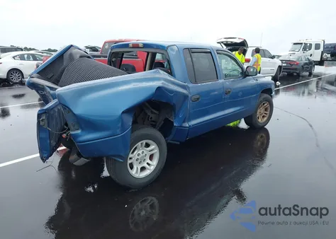 2002 Dodge Dakota Sport from USA, damaged, VIN 1B7HL38N32S624667